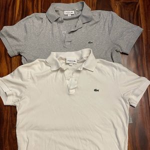Men’s Lacoste polo’s